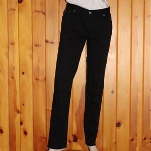 Agnes B. Slim Black Lightweight Jeans Size 38